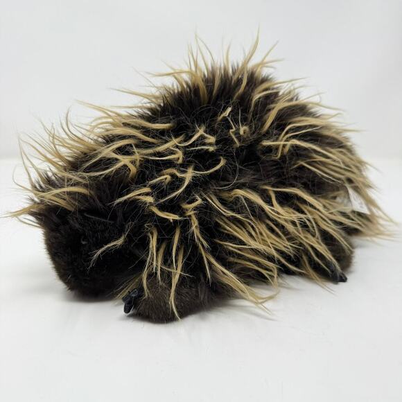 Folkmanis Full Body Porcupine Hand Puppet 13" long Plush Realistic Learning Toy - Picture 7 of 12